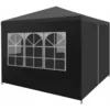 Image de Vidaxl - Tente De Réception 3 X 3 M Anthracite