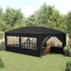Image de vidaXL Tente de réception 3x6 m Anthracite