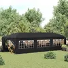 Image de vidaXL Tente de réception 3x9 m Anthracite