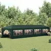 Image de vidaXL Tente de réception 3x12 m Vert