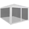 Image de Tente De Réception Avec 4 Parois En Maille 4 X 3 M