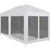 Image de Tente De Réception Avec 6 Parois En Maille 4 X 3 M