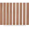 Image de Vidaxl   Panneaux De Clôture De Remplacement 9 Pcs Wpc 170 Cm Marron   Résistants À La Pourriture Et À La Rouille   Système Modulaire Avec Barre En Aluminium