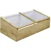 Image de Vidaxl Greenhouse Impregnated Pinewood 100x50x35 Cm