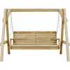 Image de vidaXL Banc à bascule Bois de pin imprégné 205x150x157 cm