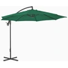 Image de vidaXL Parapluie avec mât en acier 300 cm vert