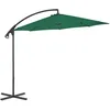 Image de Parasol De Jardin En Porte-à-feux Avec Mât En Acier 300 Cm Vert Vidaxl