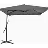 Image de Parasol D'Extérieur Avec Mât En Acier 250 X 250 Cm Anthracite - Vidaxl