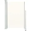 Image de Vidaxl - Auvent Latéral Rétractable De Patio 120 X 300 Cm Blanc Cassé