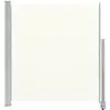 Image de Vidaxl Auvent Latéral Rétractable De Patio 140 X 300 Cm Blanc Cassé