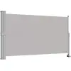 Image de vidaXL Marquise latérale extensible 140x300 cm Gris
