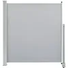 Image de Vidaxl Auvent Latéral Rétractable De Patio 140 X 300 Cm Gris