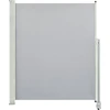 Image de vidaXL Marquise latérale rétractable 160x300 cm Gris