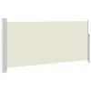 Image de vidaXL Marquise latérale extensible 140x300 cm Crème