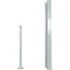 Image de vidaXL Marquise latérale extensible 120x300 cm Gris