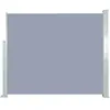 Image de Auvent Latéral Rétractable 120 X 300 Cm Gris - Vidaxl