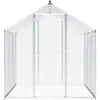 Image de vidaXL Volière extérieure aluminium 183x178x194 cm