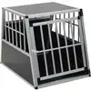 Image de vidaXL Caisse de transport pour chiens avec porte simple 65 x 91 x 69,5 cm