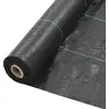 Image de Toile De Paillage Pp 2 X 50 M Noir Vidaxl