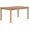 Image de Vidaxl - Table De Jardin 150x90x77 Cm Bois De Teck Solide