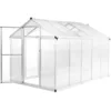Image de Serre Aluminium 302x190x195 Cm 11,19 M³ Vidaxl