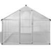 Image de vidaXL serre aluminium 481x250x195 cm 23,44 m³