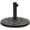 Image de Vidaxl Parasol Base Round Polyresin 19 Kg Bronze