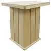Image de Vidaxl - Table De Bar 75x75x110 Cm Pin Imprégné
