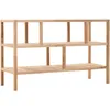 Image de Vidaxl - Tagère Idéale Pour Une Salle De Bain À 3 Étages Avec Design De Bande Simple Et Élégant