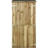 Image de vidaXL Abri de jardin en pin 85×48×177 cm