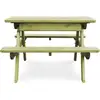 Image de Vidaxl - Table De Pique-nique Pour Enfants Avec Bancs Pinède Imprégnée
