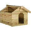 Image de vidaXL Niche pour chien avec toit ouvrant Bois de pin imprégné