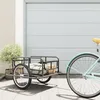 Image de Vidaxl Bike Trailer 130x73x48,5 Cm Steel Black