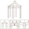 Image de Pavillon De Jardin Marron Antique 3 M Fer Vidaxl