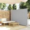 Image de Auvent Latéral Rétractable 160 X 500 Cm Gris Vidaxl