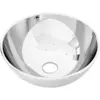 Image de vidaXL Lavabo 28 x 10 cm Céramique argentée
