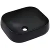 Image de Lavabo 44,5 X 39,5 X 14,5 Cm Céramique Noir