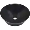 Image de vidaXL Lavabo 41 x 12,5 cm Céramique noire