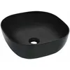 Image de Lavabo 42,5x42,5x14,5 Cm Céramique Noir
