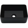 Image de vidaXL Lavabo 40 x 30 x 13 cm Céramique noire