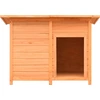 Image de vidaXL Niche pour chiens en bois de pin & sapin 120x77x86 cm