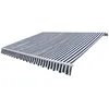 Image de Vidaxl - Auvent Pliable Motorisé 400 Cm Bleu/blanc