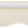 Image de vidaXL Store banne motorisé 400 cm blanc crème