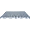 Image de vidaXL Store banne 500 cm bleu/blanc