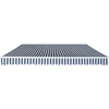 Image de vidaXL Store banne 400 cm bleu/blanc