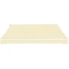 Image de vidaXL Store banne 400 cm blanc crème