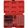 Image de vidaXL Jeu de 33 outils de réparation de filetage de bougie de préchauffage M8 M10 M12