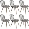 Image de Vidaxl - Chaises À Manger Lot De 6 Marron Rotin Naturel