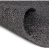 Image de vidaXL Tapis en jute fait main rond 150 cm gris foncé