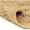 Image de vidaXL Tapis fait main en jute tressée 120 cm